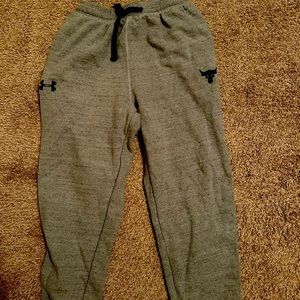 Under Armour project rock warm up joggers